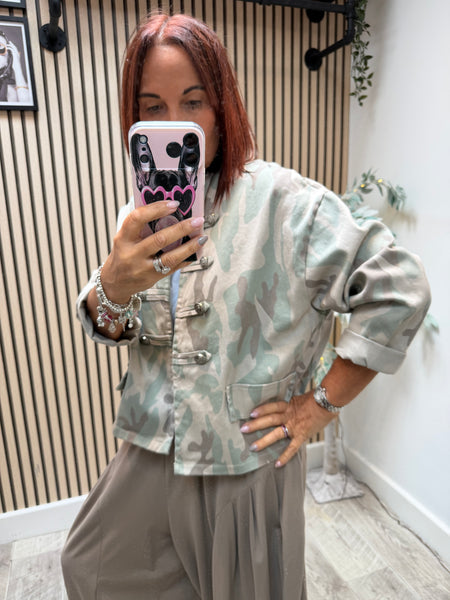 Camo Military Jacket