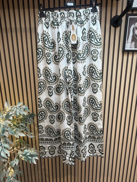 Paisley Palazzo  trousers