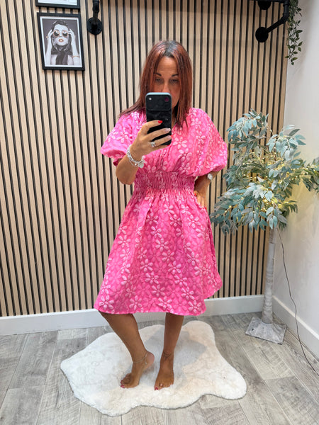 Floral Applique Dress