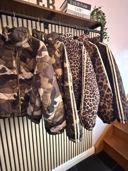 Quilted  Bomber Jacket
