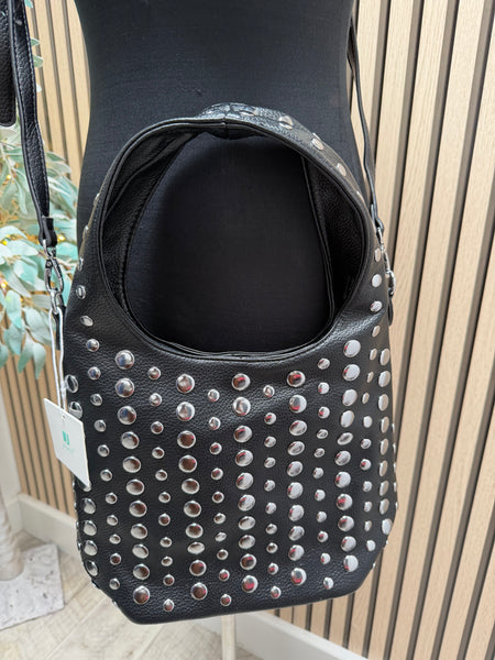 Studded Bucket  Bag