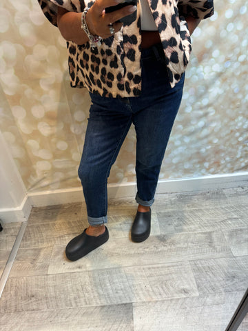 Mom Fit Denim Jeans