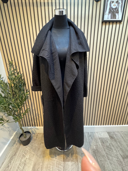 Waterfall Wool Mix Coat