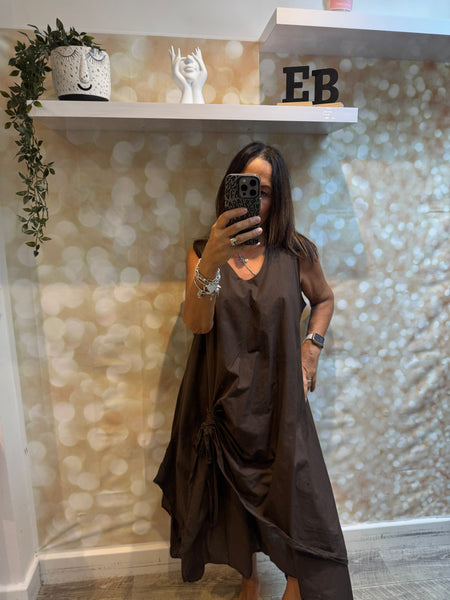 Studio Rouched swing dress