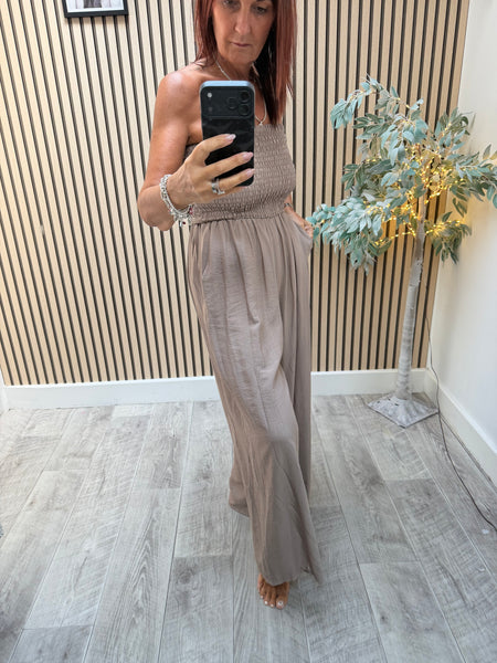 Bandeau Top Palazzo  Jumpsuit