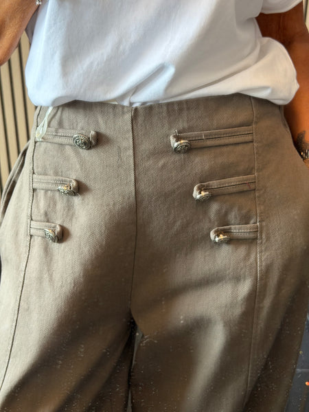 Military Canvas Trousers