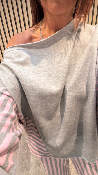 Striped Palazzo / Top   set