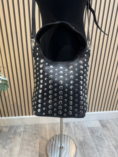 Studded  Bucket Bag