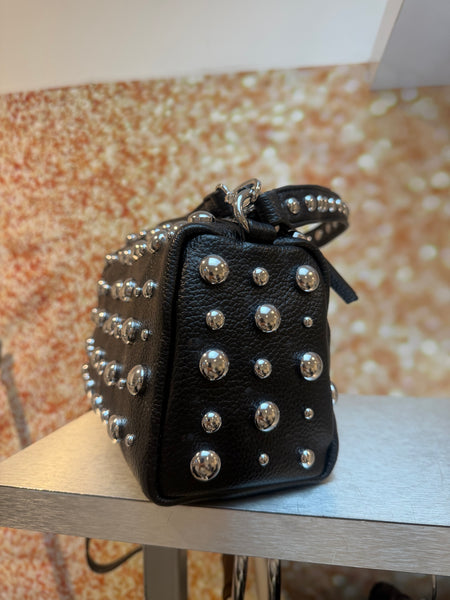 Studded Barrel Bag