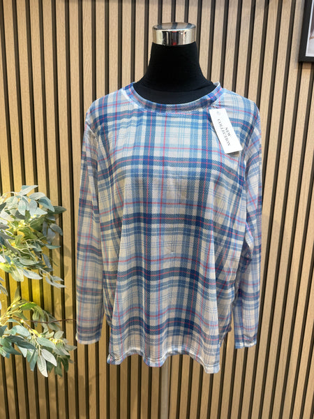 Curve Sheer Layering Top