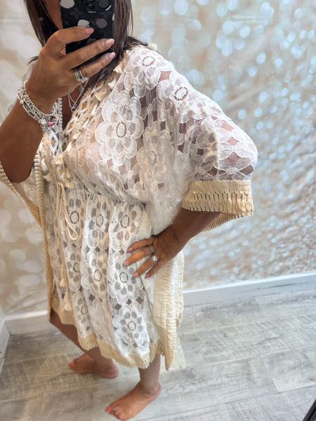 Studio Boho Lace Cover Up