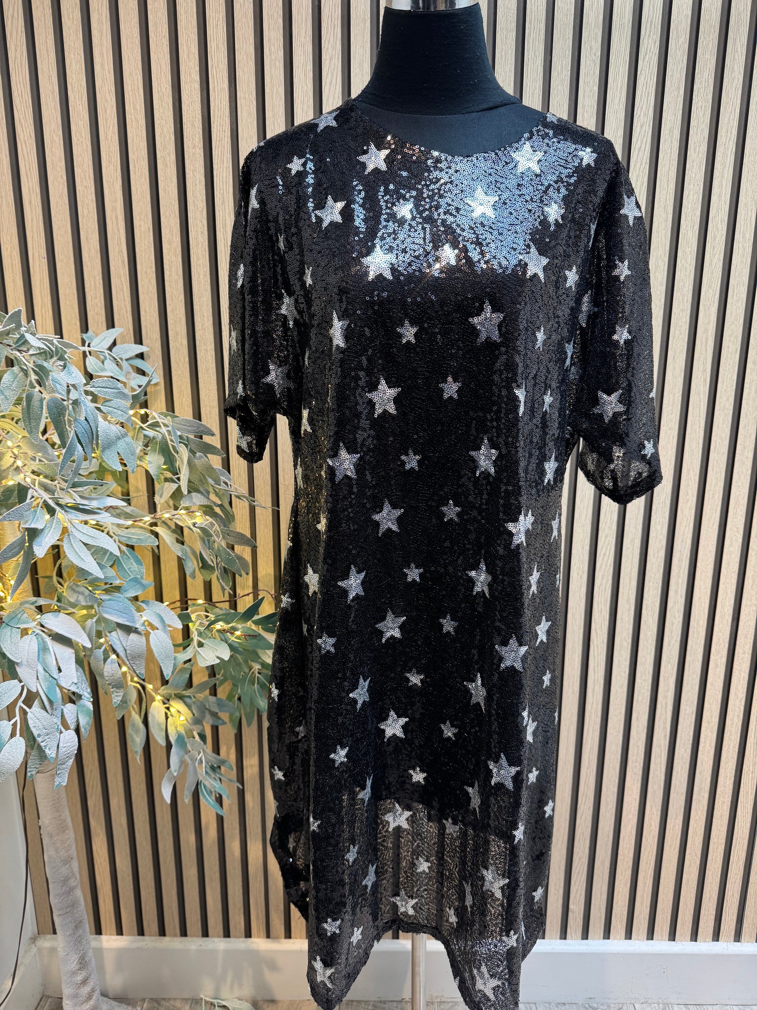Sequin Star Dress