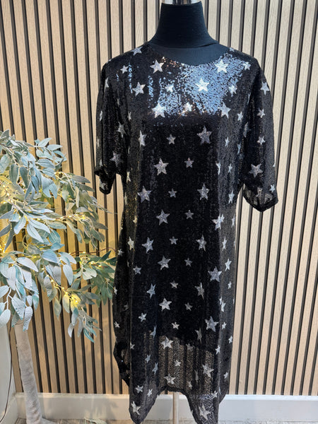 Sequin Star Dress