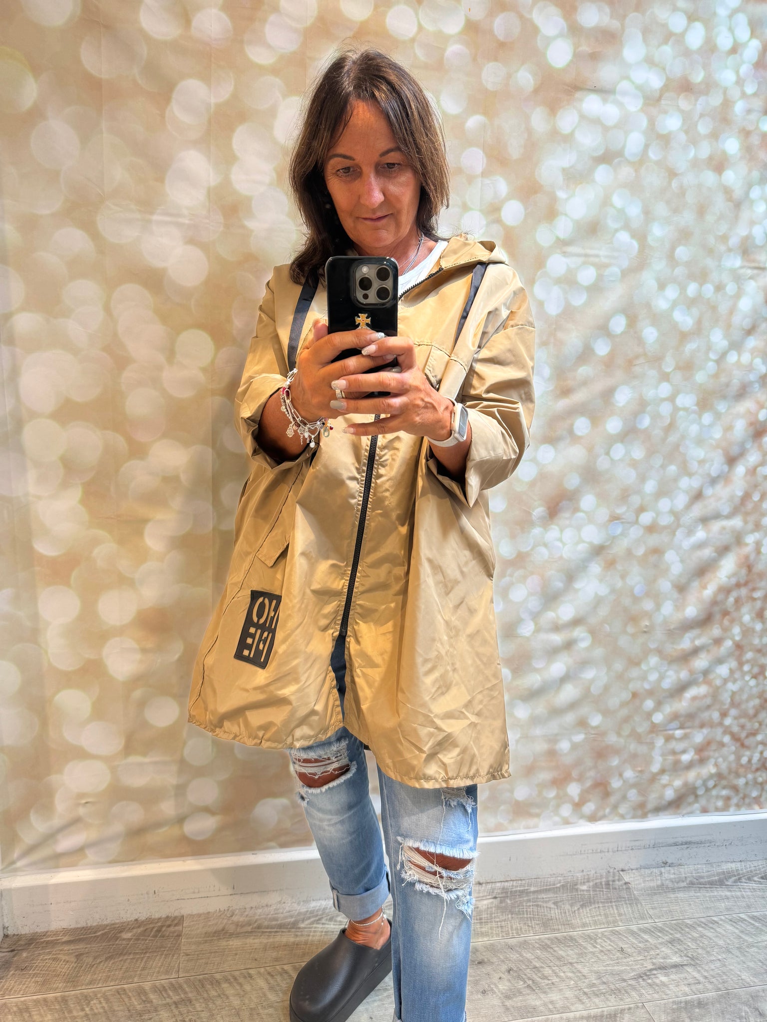 Hope 3/4 Hooded Mac