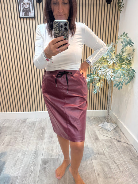 Studio Pleather Magic Skirt