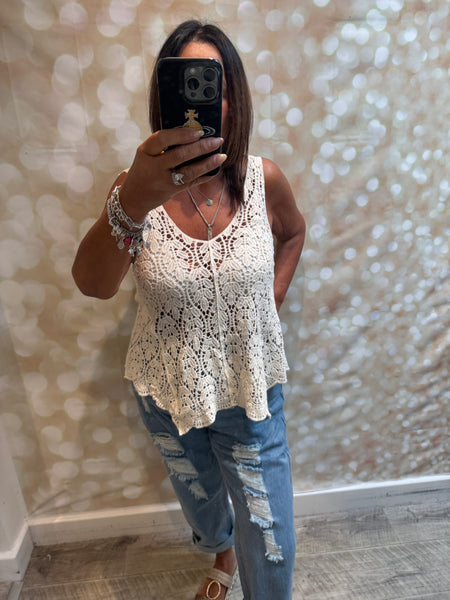 Crochet Swing Vest