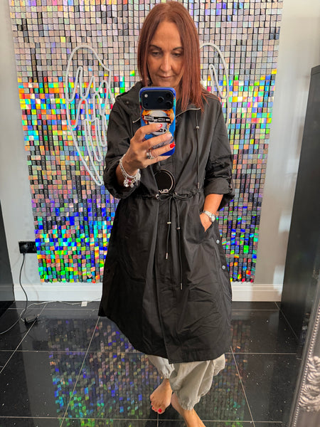 Fly Out  Hooded Coat
