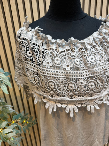 Bardot Lace top