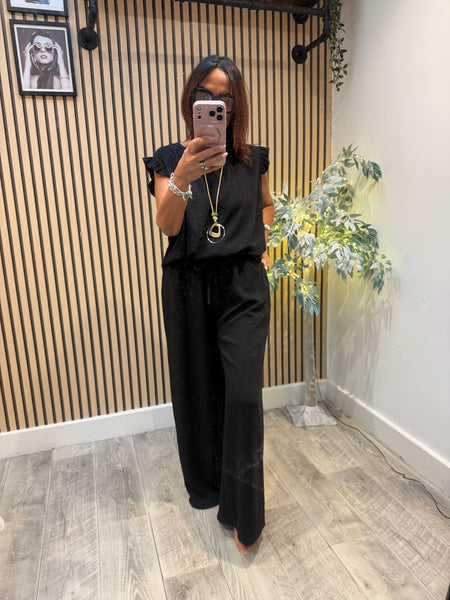 Studio 2 Piece Crinkle Palazzo Trouser / Top set