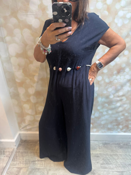 Pebble Palazzo Jumpsuit