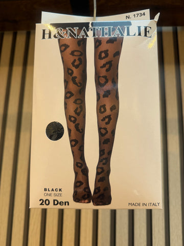 Leopard Tights