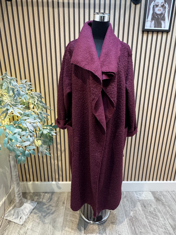 Waterfall Wool Mix Coat