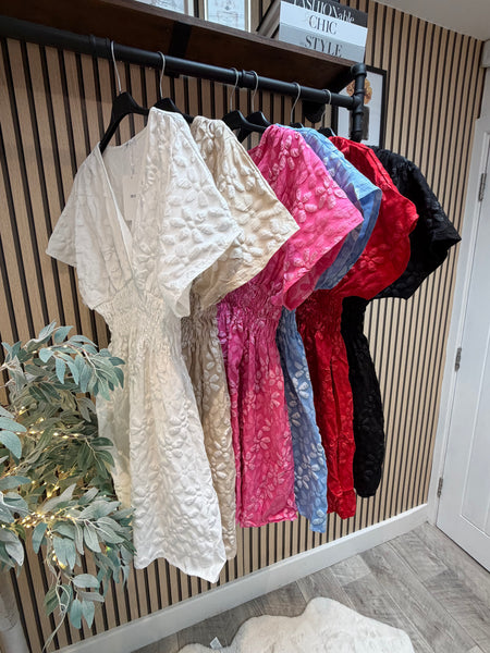 Floral Applique Dress