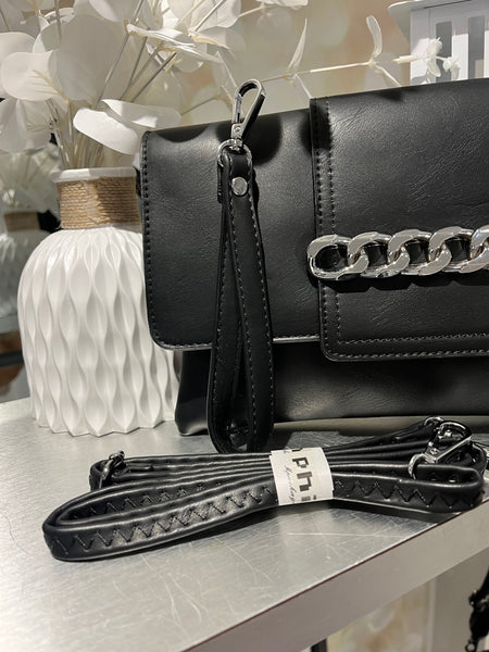 Chain front Clutch bag