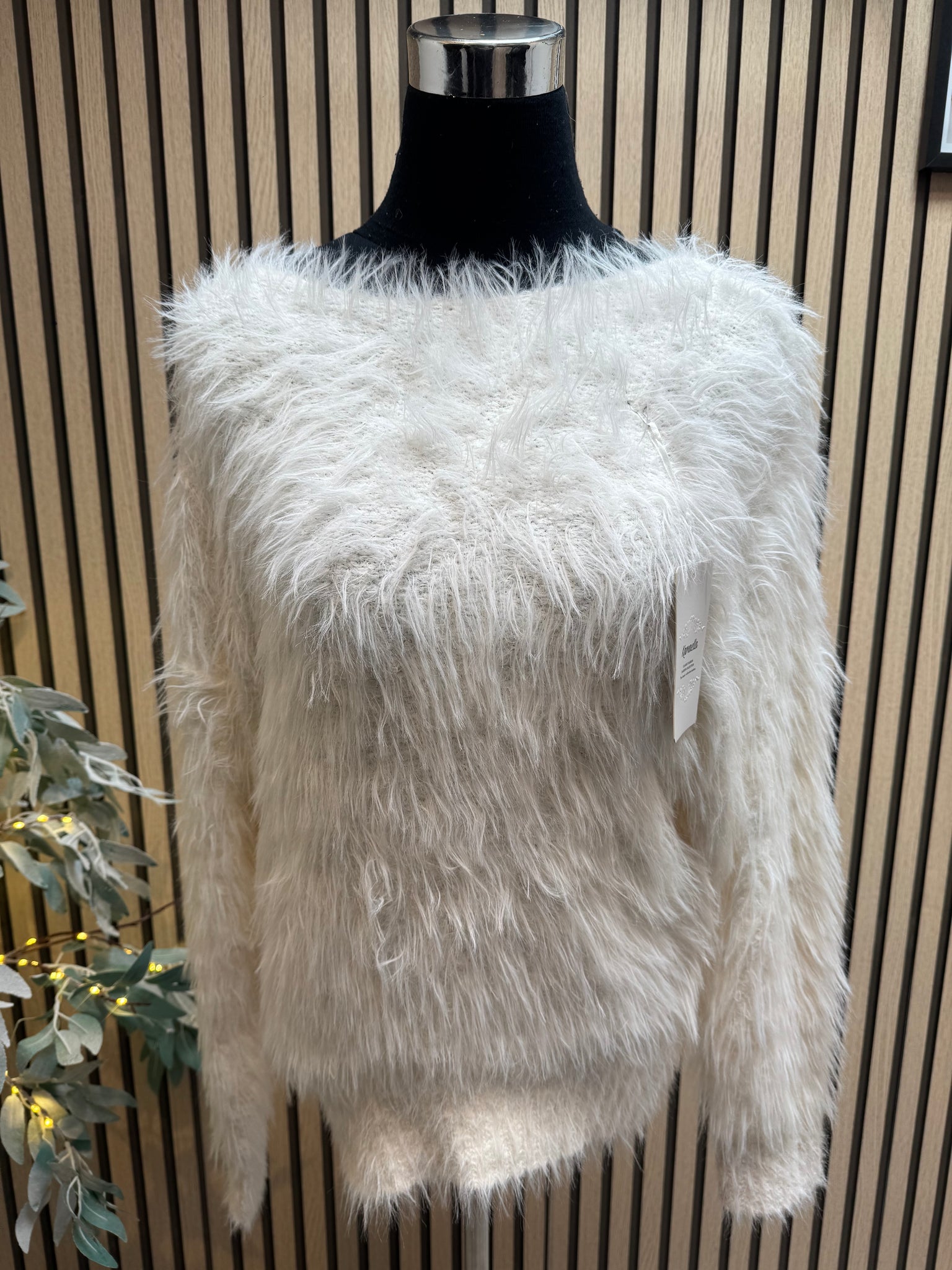 Soft knit Eyelash jumper