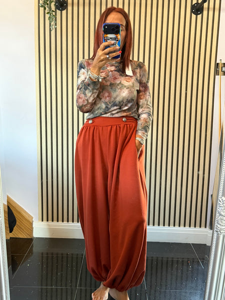 Balloon leg joggers