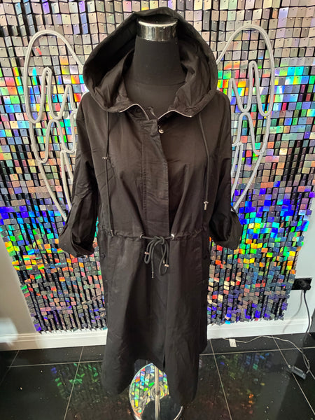 Fly Out  Hooded Coat