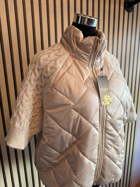 Quilted Short sleeve Jacket