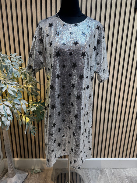 Sequin Star Dress