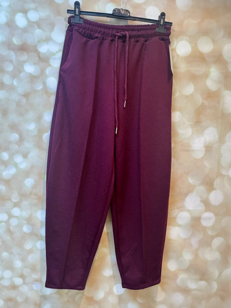 Tapered soft touch joggers