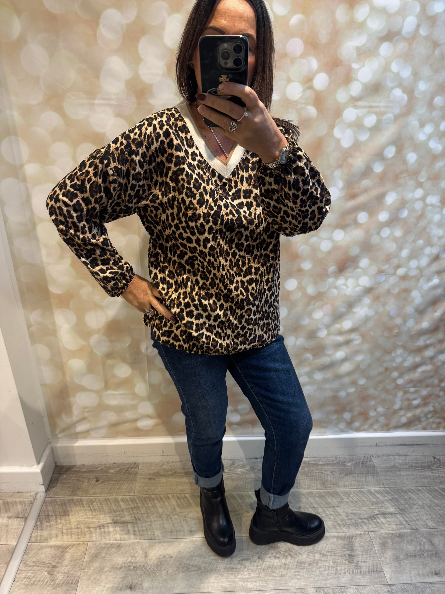 Animal Sporty Blouse/Top
