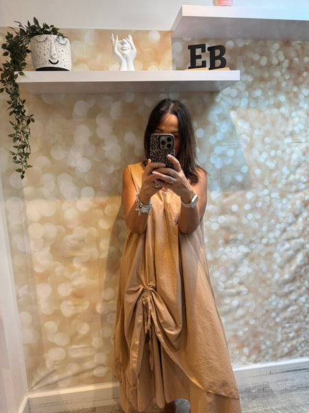 Studio Rouched swing dress