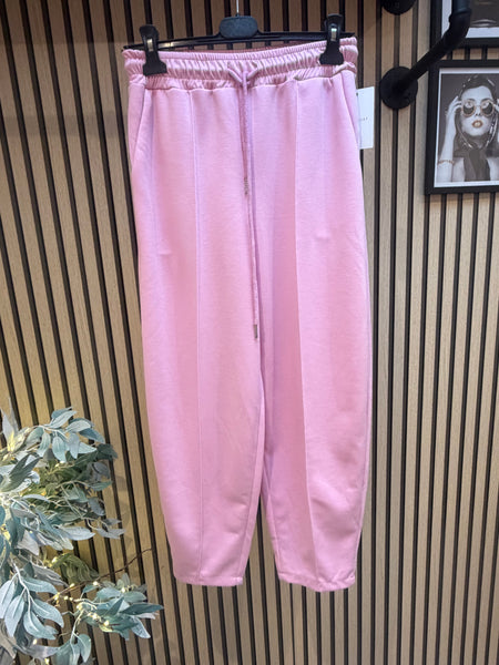 Tapered soft touch joggers