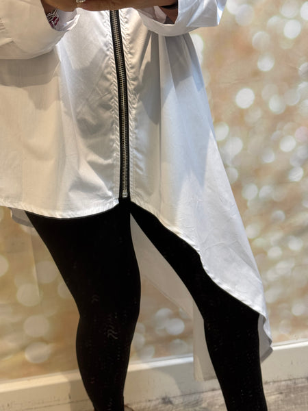 ID Asymetrical Zip Shirt