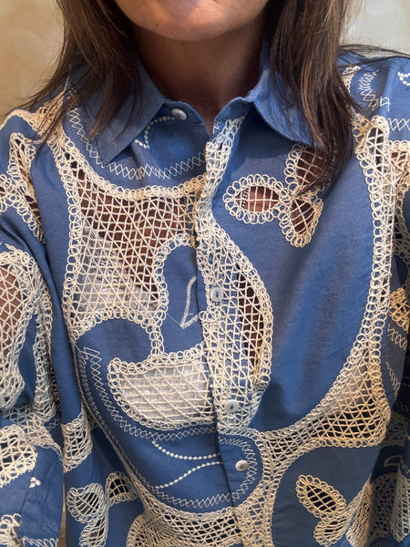 Zeta Otto Cut Out Shirt