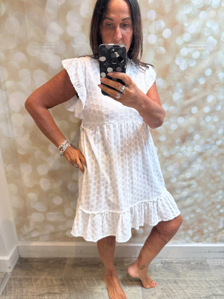 Broidery Anglais Sundress