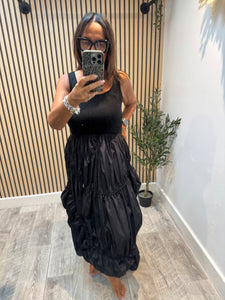 Studio Taffeta  Maxi Vest Dress