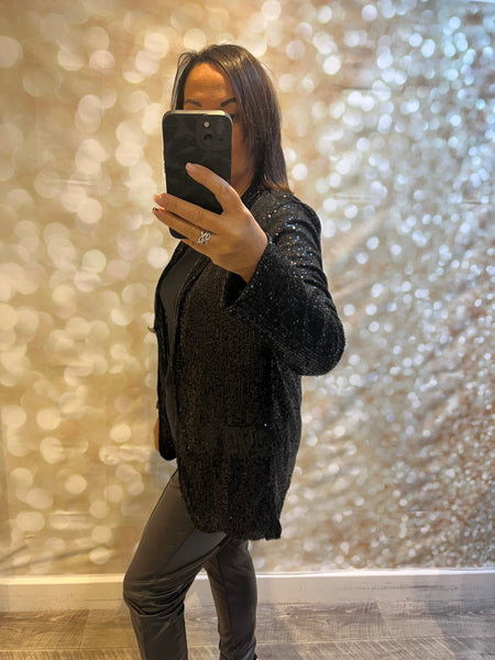 Sequin Blazer