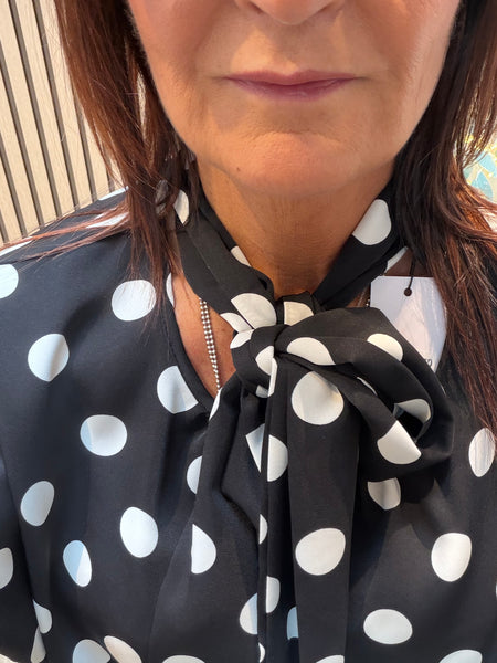 Polka Dot 2 Piece Palazzo Trouser / Top set