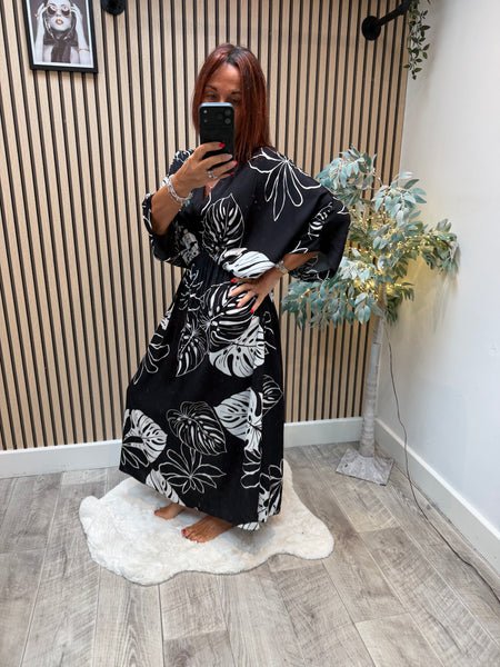 Leaf Maxi Dress