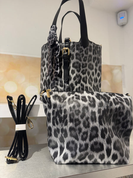 Leopard Bucket Bag