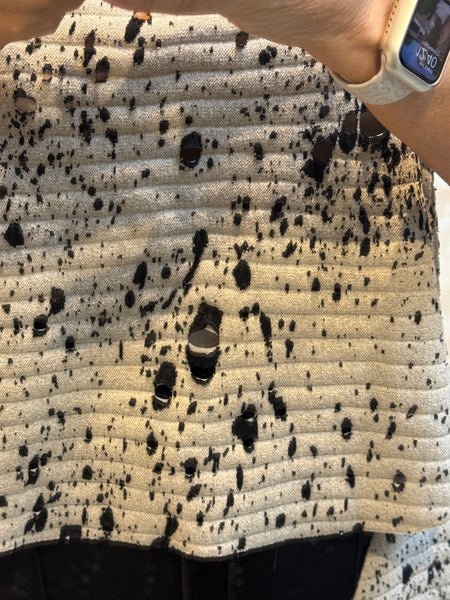 ID Holey  Sleeveless Tunic