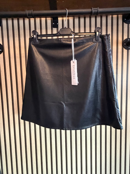 Studio pleather  Mini Skirt