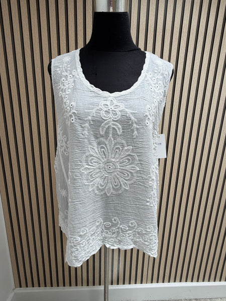Embroidered Vest