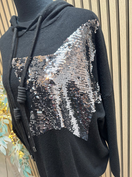 Soft knit Sequin Star jumper