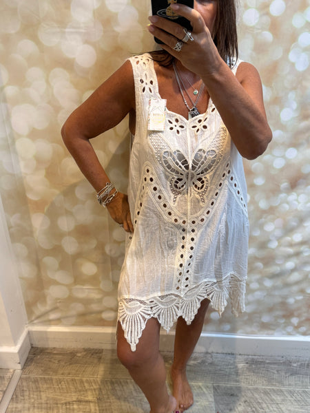 Crochet Butterfly Cover Up